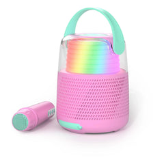 MOB - KS-80 hoparlör ve karaoke sistemi | Pembe