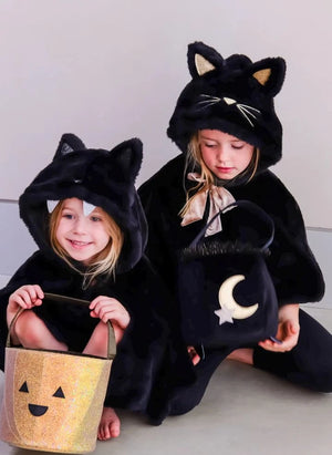Mimi & Lula - Mantellina Cat's Knot | Nera