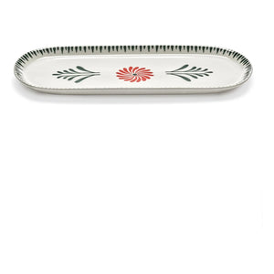 Serax - Baazar oval servis tabağı, Waww La Table - 2'li Set | Yeşil