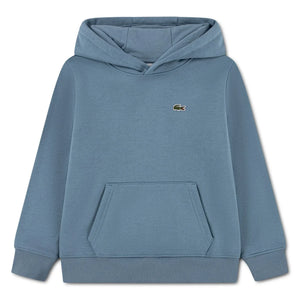 Lacoste - Logo Kapüşonlu Sweatshirt | Açık Mavi