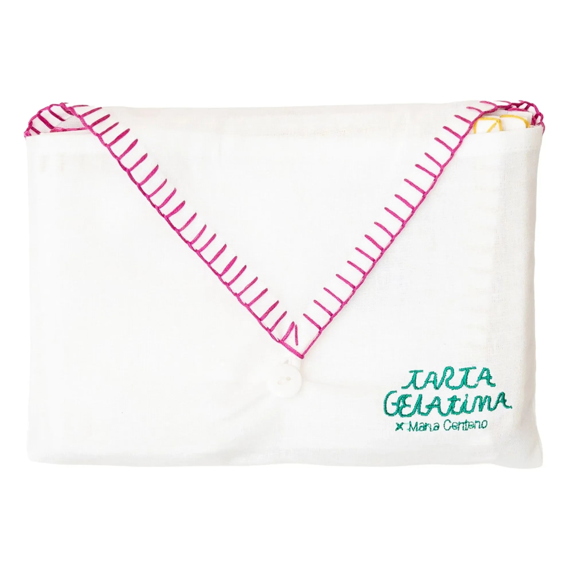 Tarta Gelatina - Nakışlı peçeteler - 4'lü set