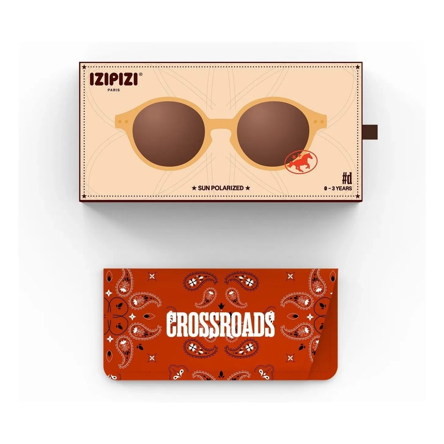 IZIPIZI - Sunglasses #D Baby | Gold