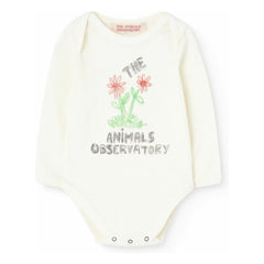The Animals Observatory - Flower Skirt with Organic Cotton | White