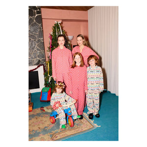 Bobo Choses - Bobo organik pamuklu pijama | Ecru