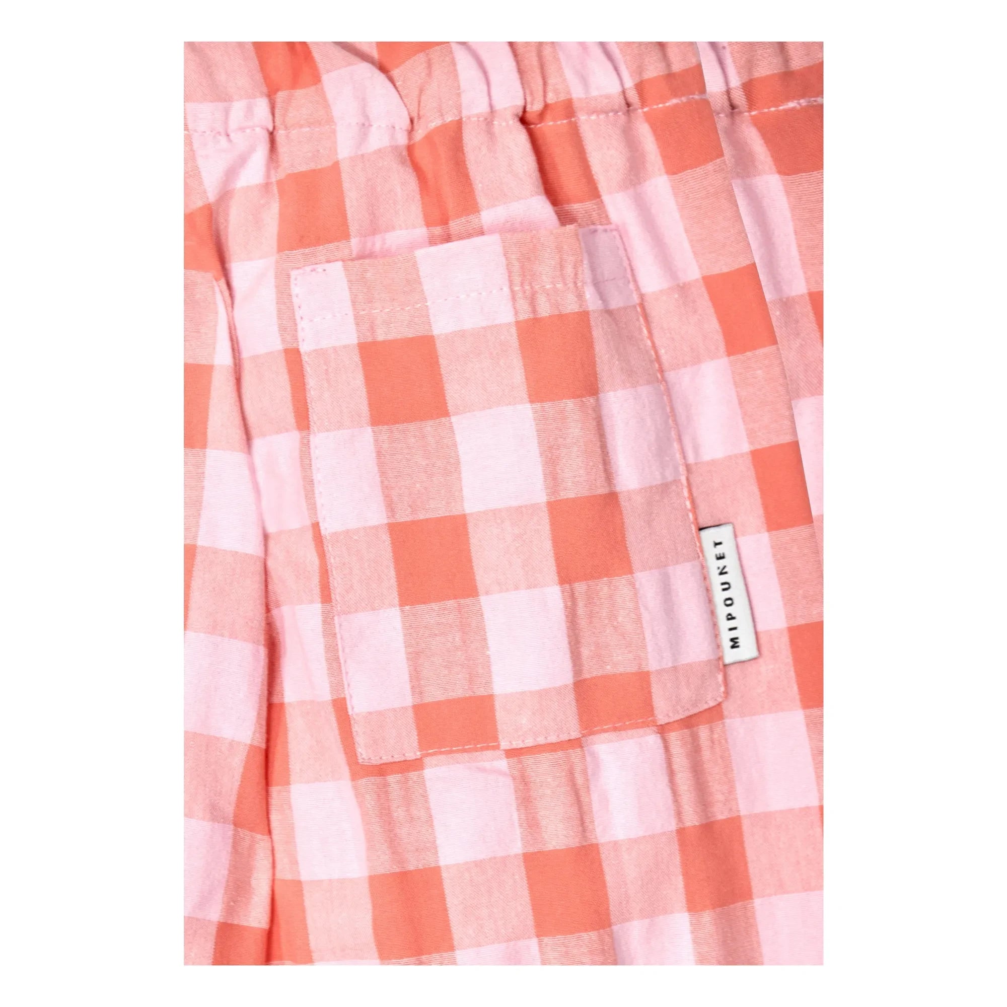 Mipounet - Mirelle Vichy pantolon | Pembe