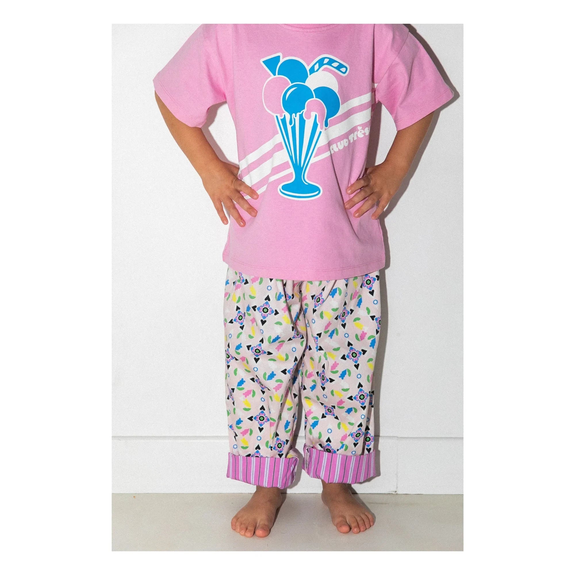 Club Trésor – Eiscreme-T-Shirt | Rosa