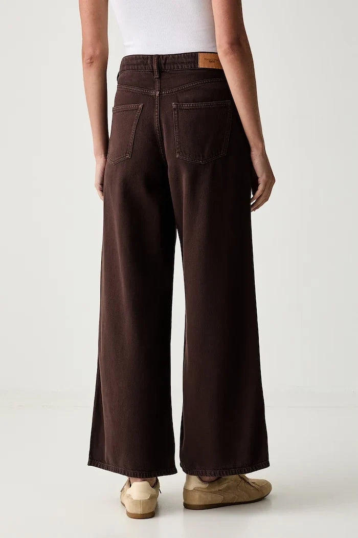 Marc O'Polo kadın wide leg kot pantolon