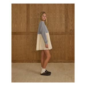 Rylee + Cru - Sweat Dress | Gray Blue