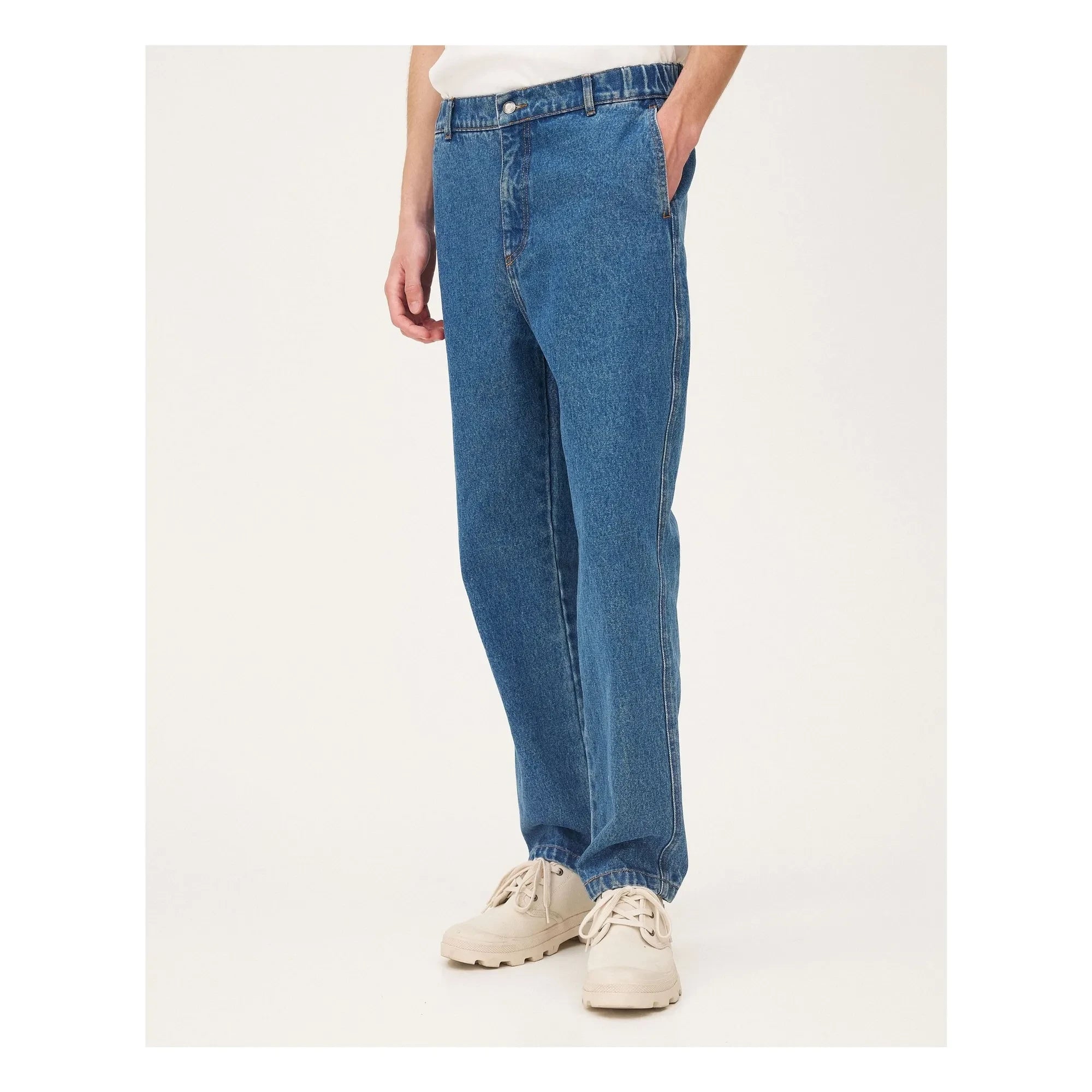 Noyoco - Calder Organic Cotton Jeans | Light Blue