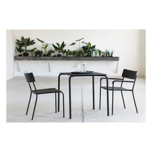 Serax - August Outdoor Stuhl | Schwarz