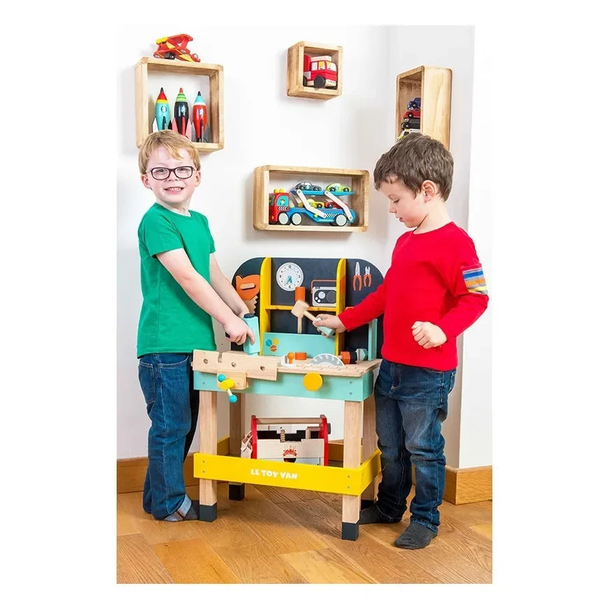 Le Toy Van - Çalışma Tezgahı ve 12 Aksesuar
