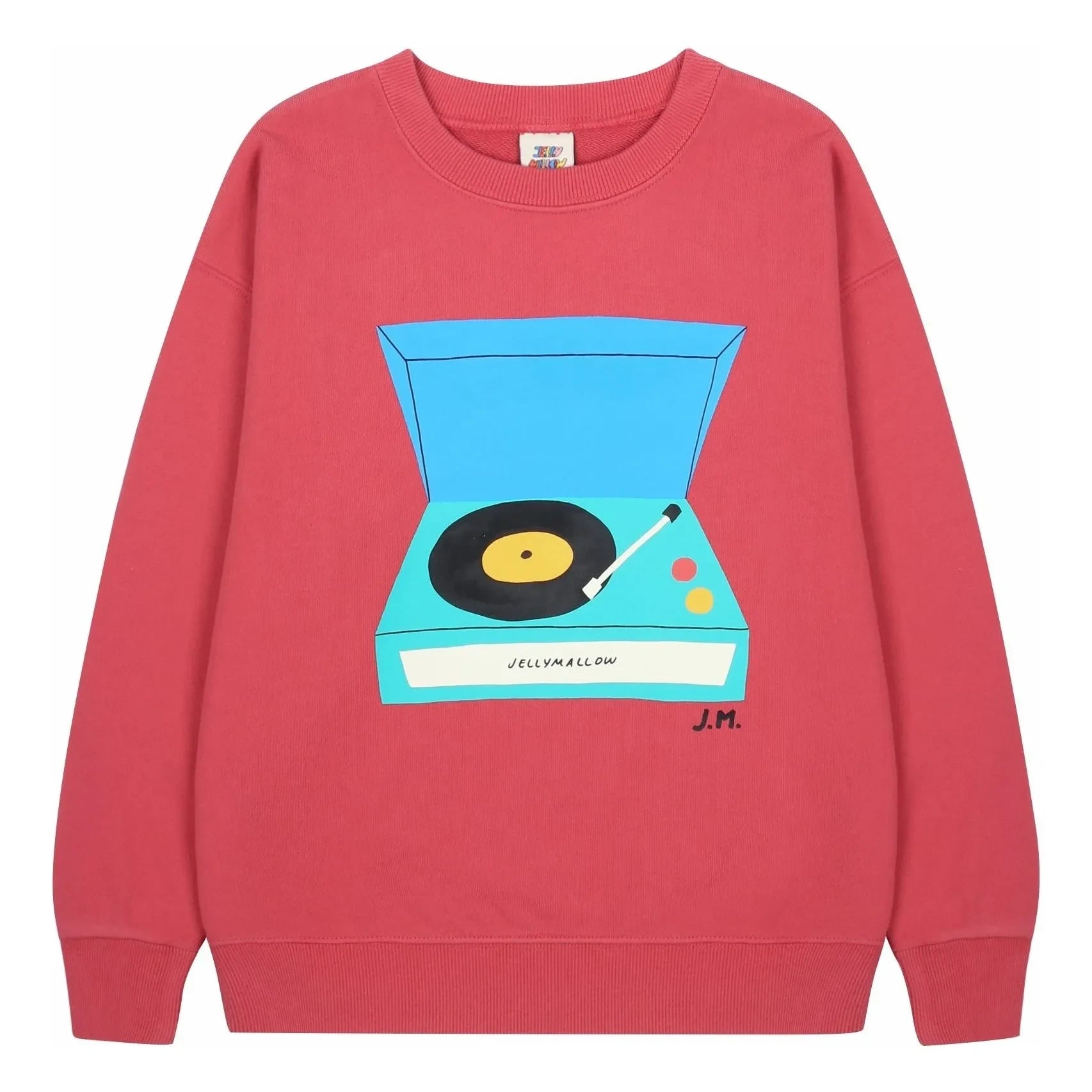 Jelly Mallow - Turntable sweatshirt | Pembe