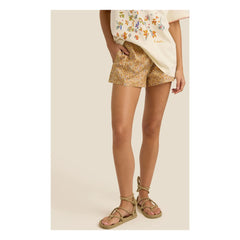 Soleil Soleil - Mia Cotton Shorts | Sand