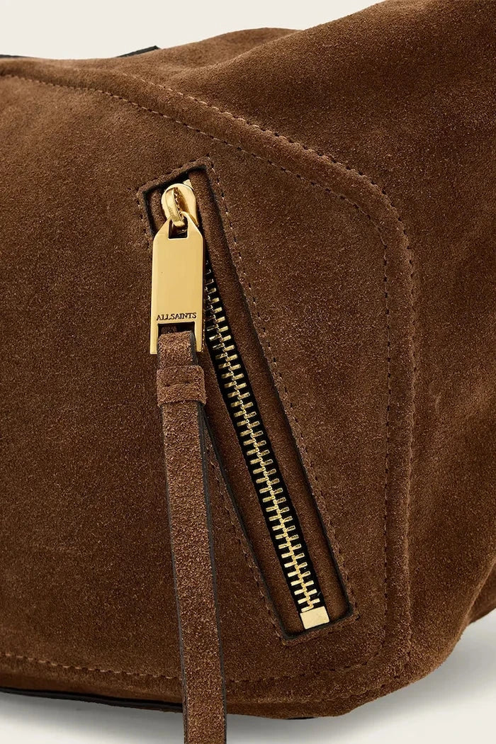 AllSaints kadın süet hobo çanta JEAN