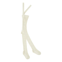 Silly Silas - Organic Cotton Striped Tights | Ecru
