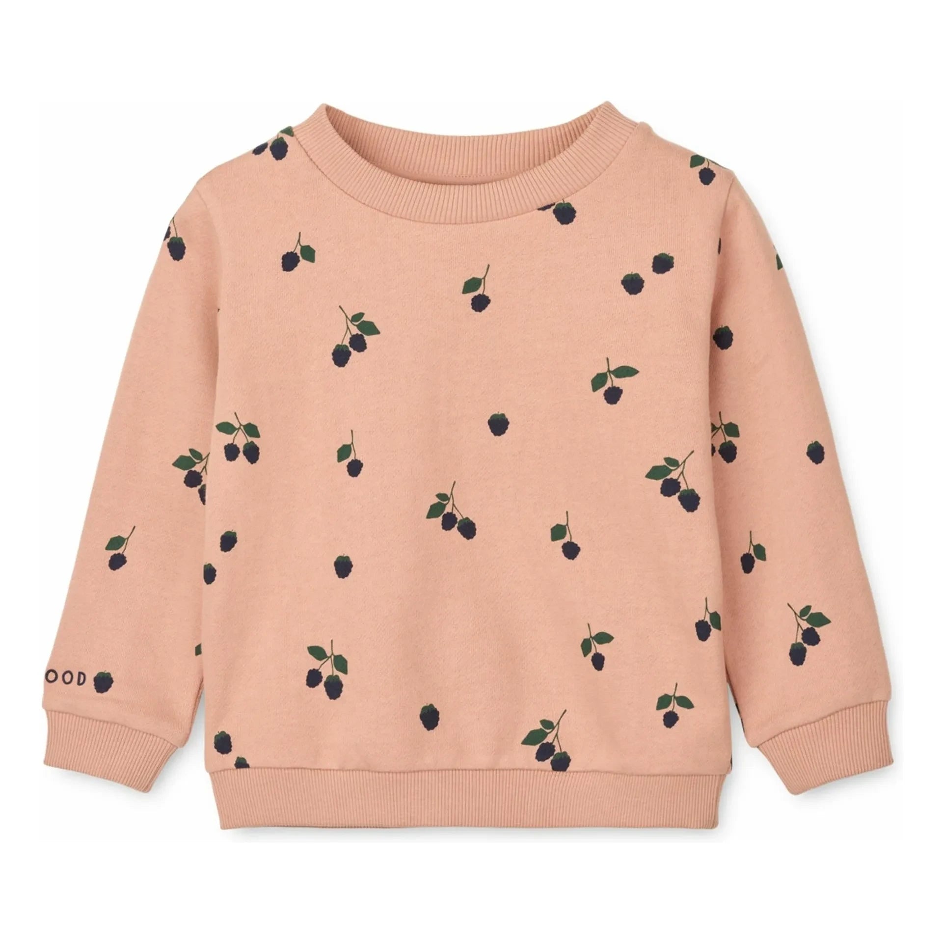 Liewood - Thora Berries Organik Pamuk Sweatshirt | Pembe