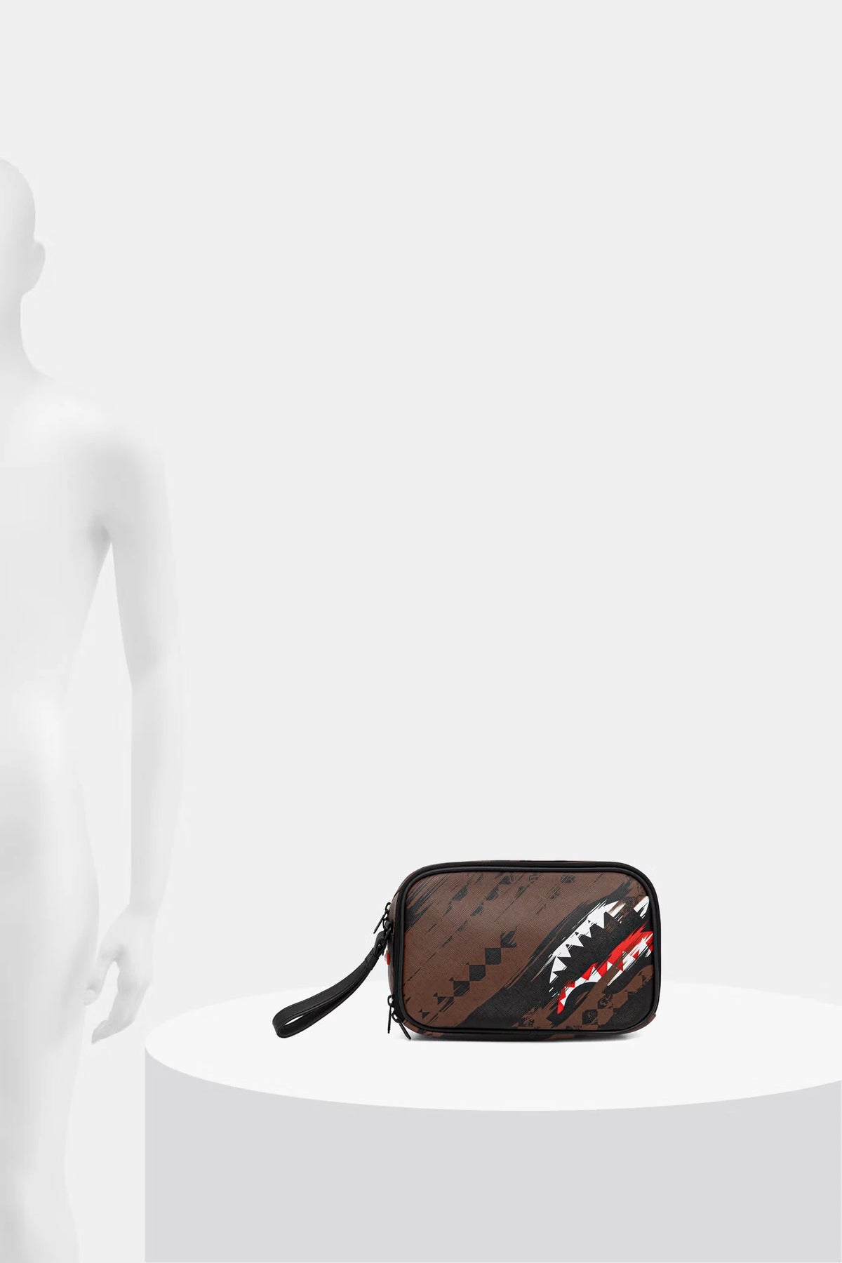 Sprayground - Brown Cosmetic Bag 910B8968NSZ