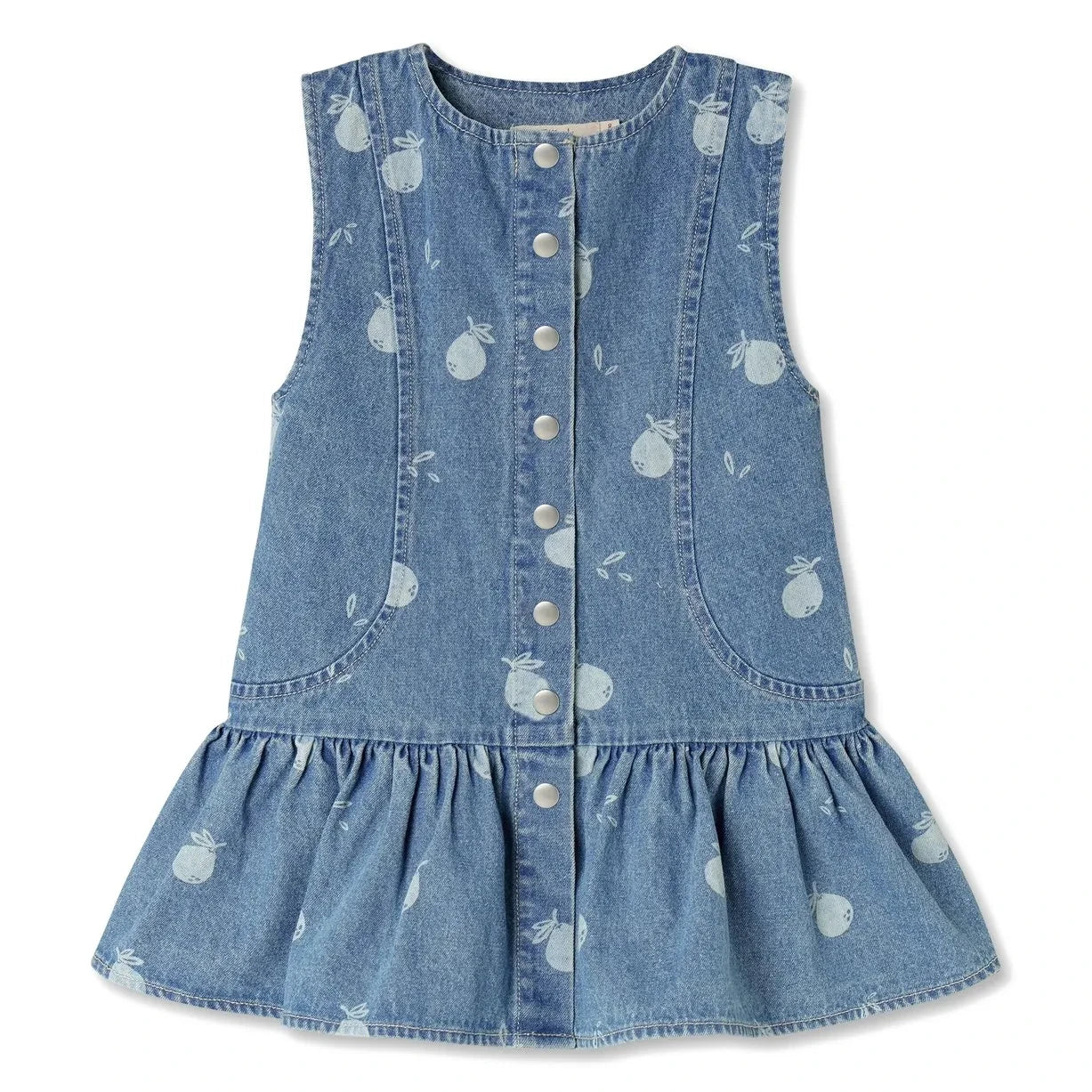Fliink - Don Denim Elbise | Mavi