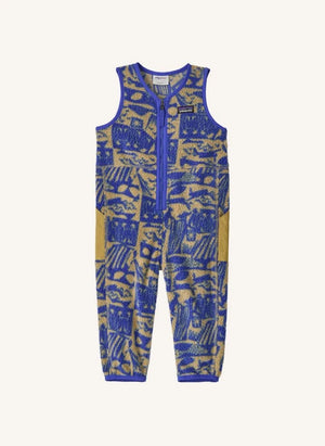 Patagonia - Recycled-Fiber Shearling Coverall | Blue