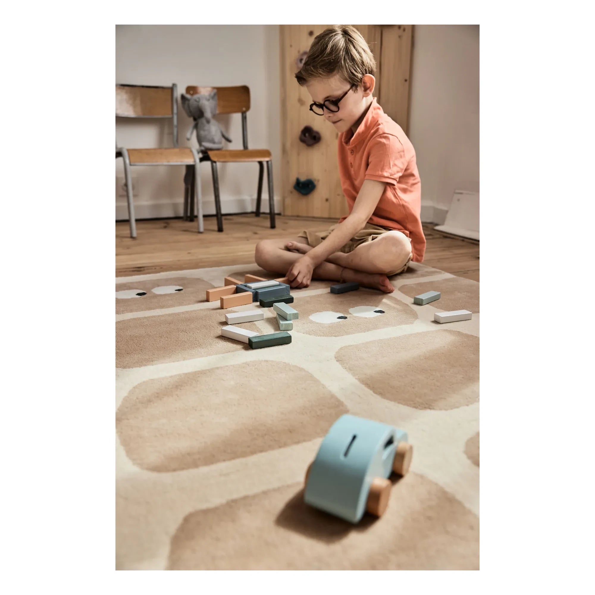 Bleuu-studio - Bidules Rug | Beige