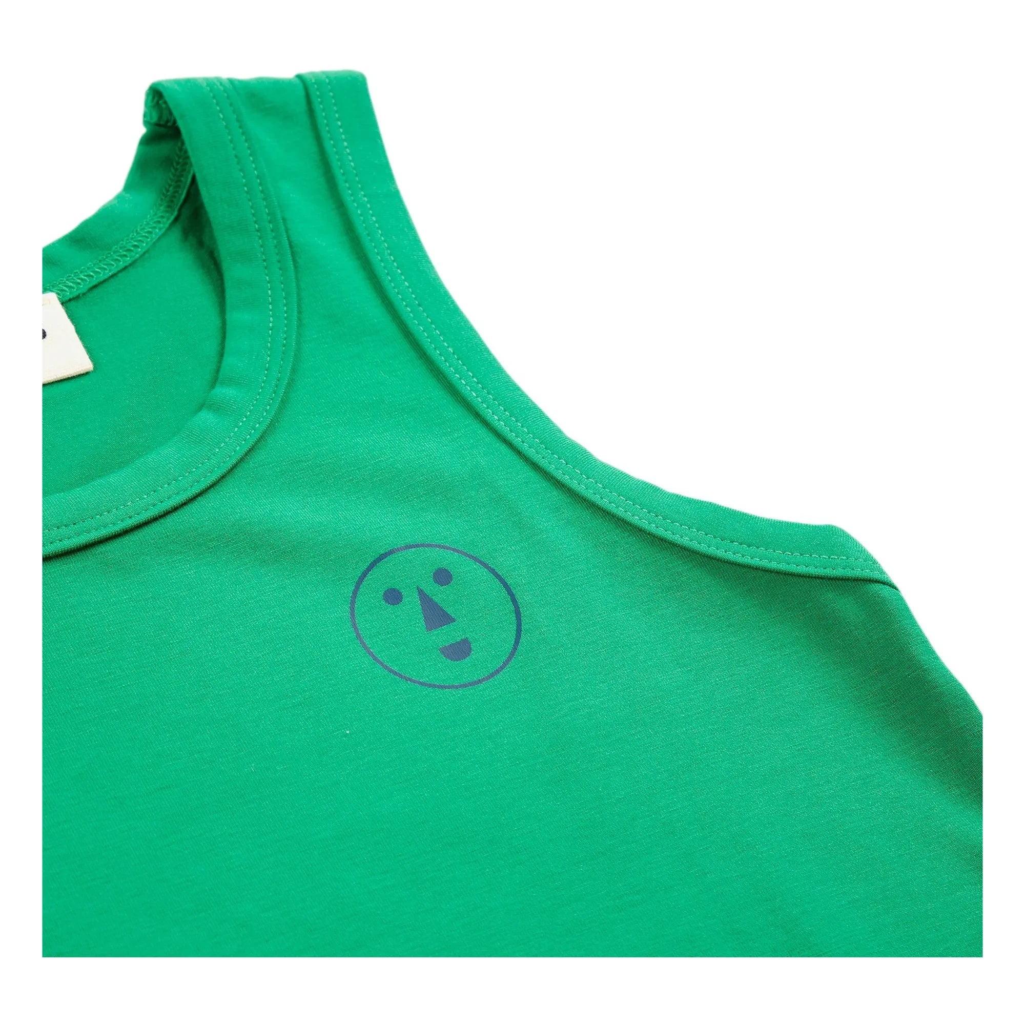 Bobo Choses - Have Fun Face Modal and organic cotton tank top | Green