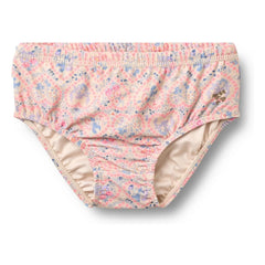 Wheat - Cilia Fleurie Baby-Badeanzug aus recycelten Fasern | Hellrosa