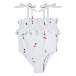Tocoto Vintage - Cerises Froncé Mayo | Beyaz