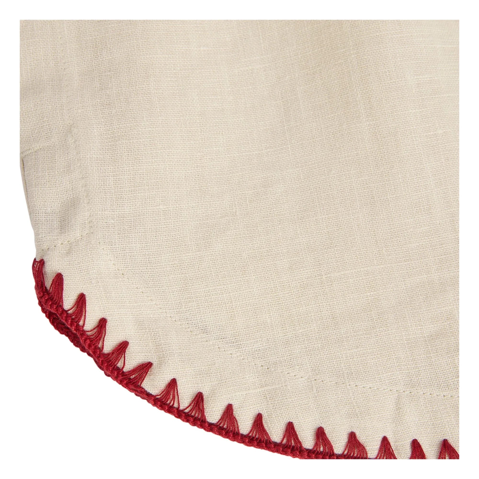 OAS – Kurzer Leinen Kimono | Ecru