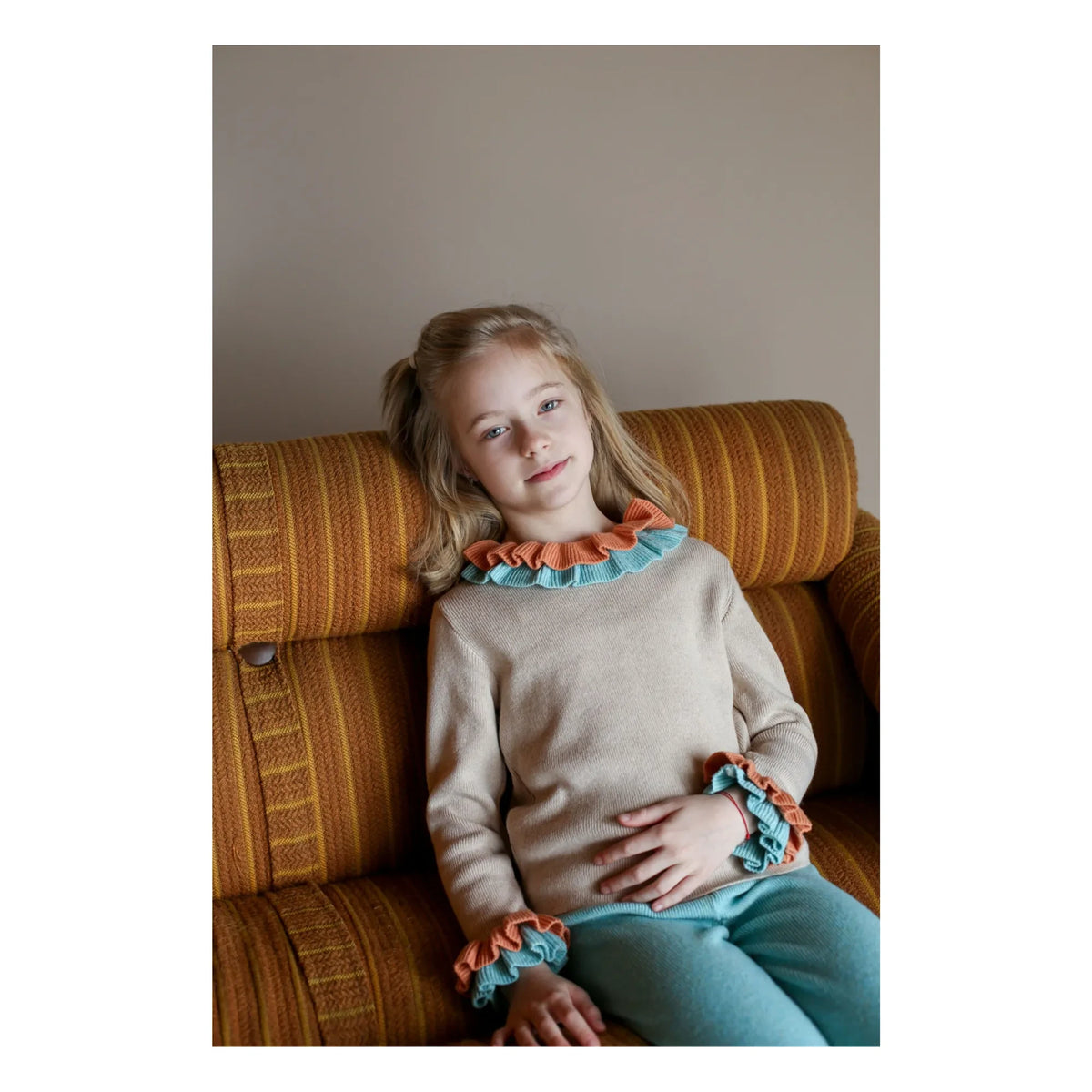 Kalinka - Dora Merino Wool Sweater | Beige