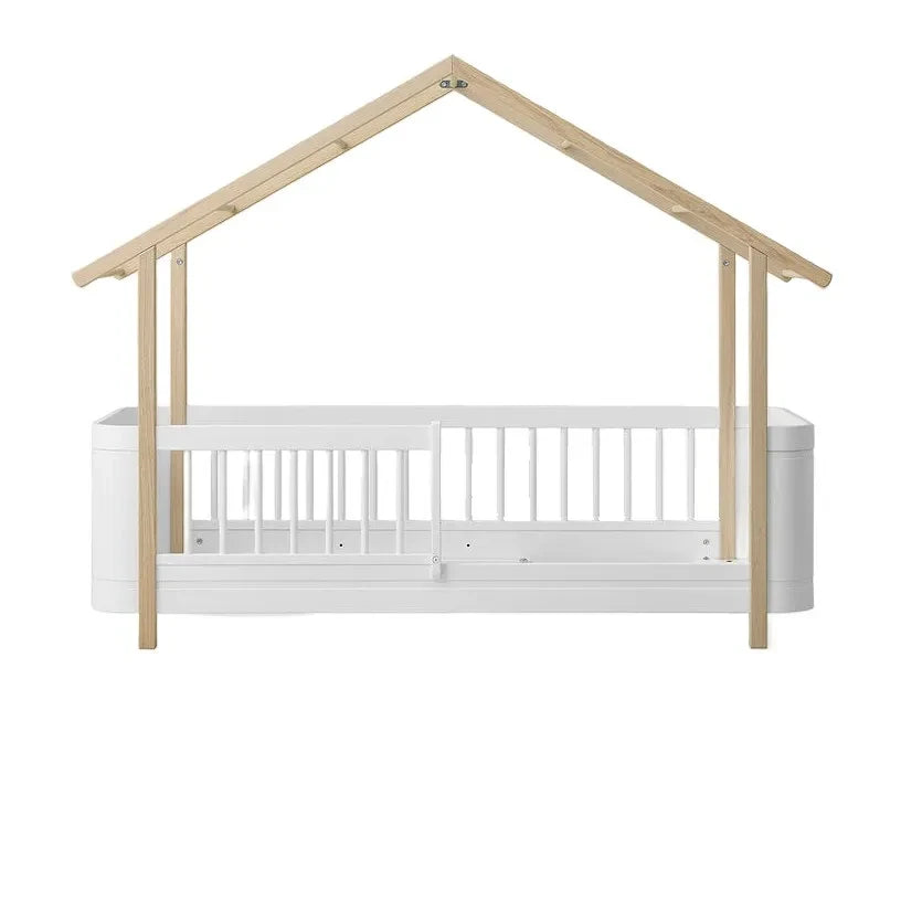 Oliver Furniture - Wood Mini+ karyola | Beyaz
