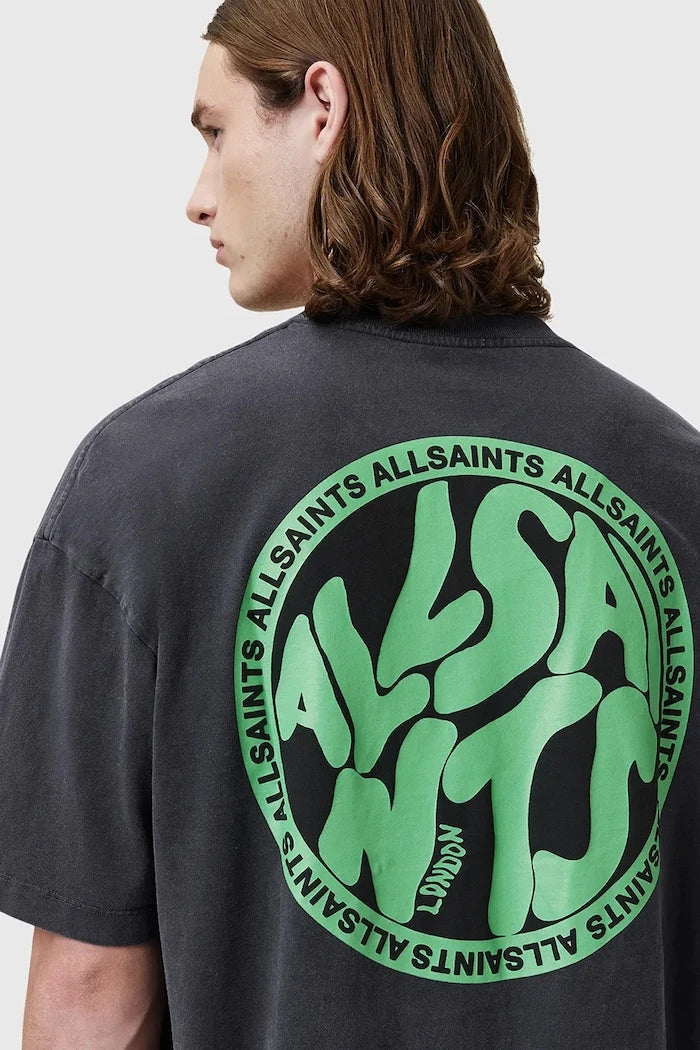 AllSaints DISTORTION Pamuklu Tişört