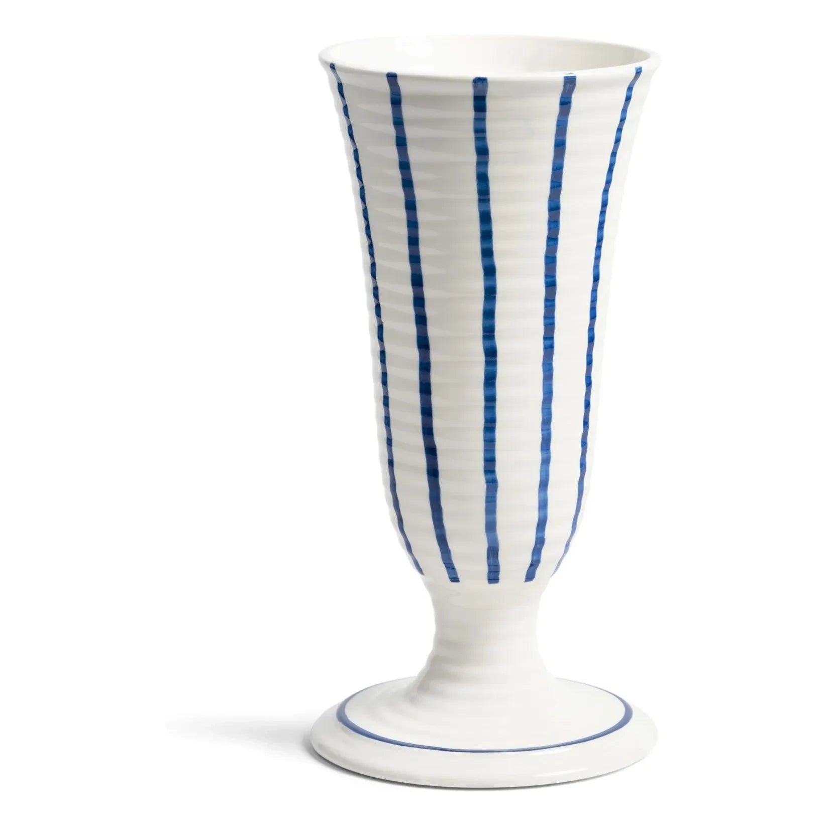&Klevering - Anouk Lilium Porzellanvase | Blau