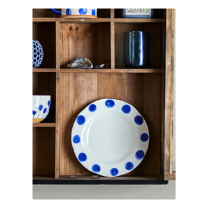 Bloomingville - Linora tatlı tabakları - 3'lü Set | Mavi