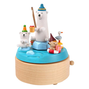 Wooderful life - Polar Bear Ahşap Müzik Kutusu