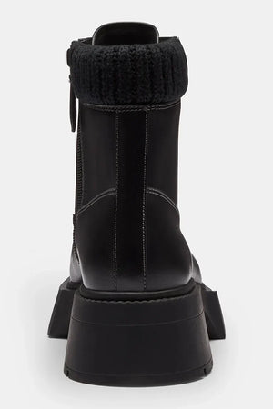 Coach Leah Platform Deri Botlar