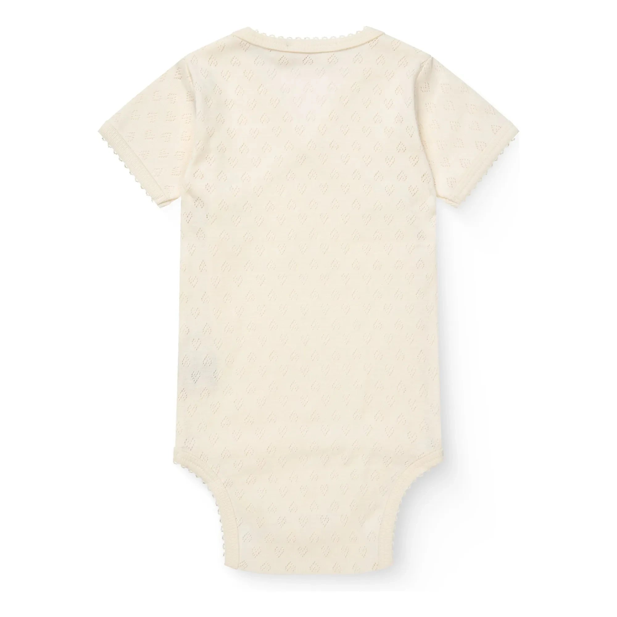 Copenhagen Colors – Body Wickeloberteil Pointelle Bio-Baumwolle | Creme