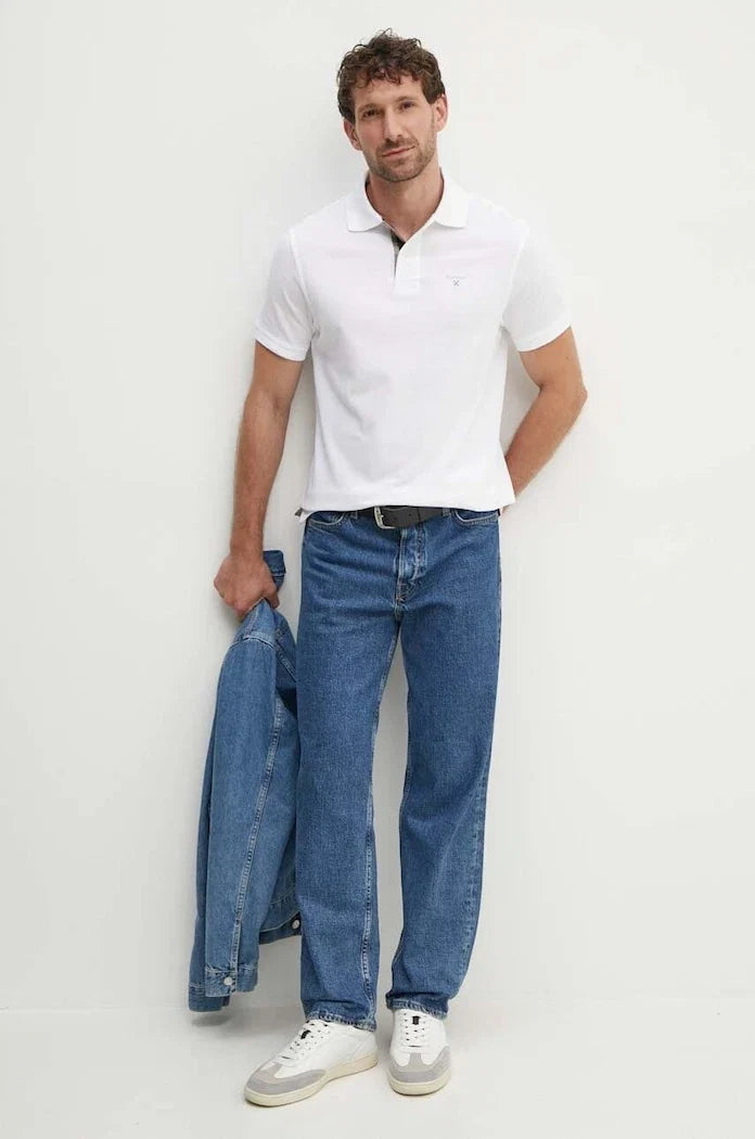 Barbour pamuklu erkek polo yaka tişört