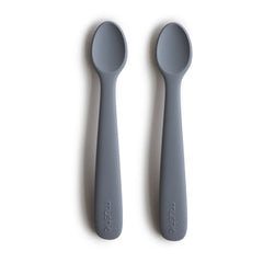 Mushie - Silikon Kaşıklar - 2'li Set | Mavi