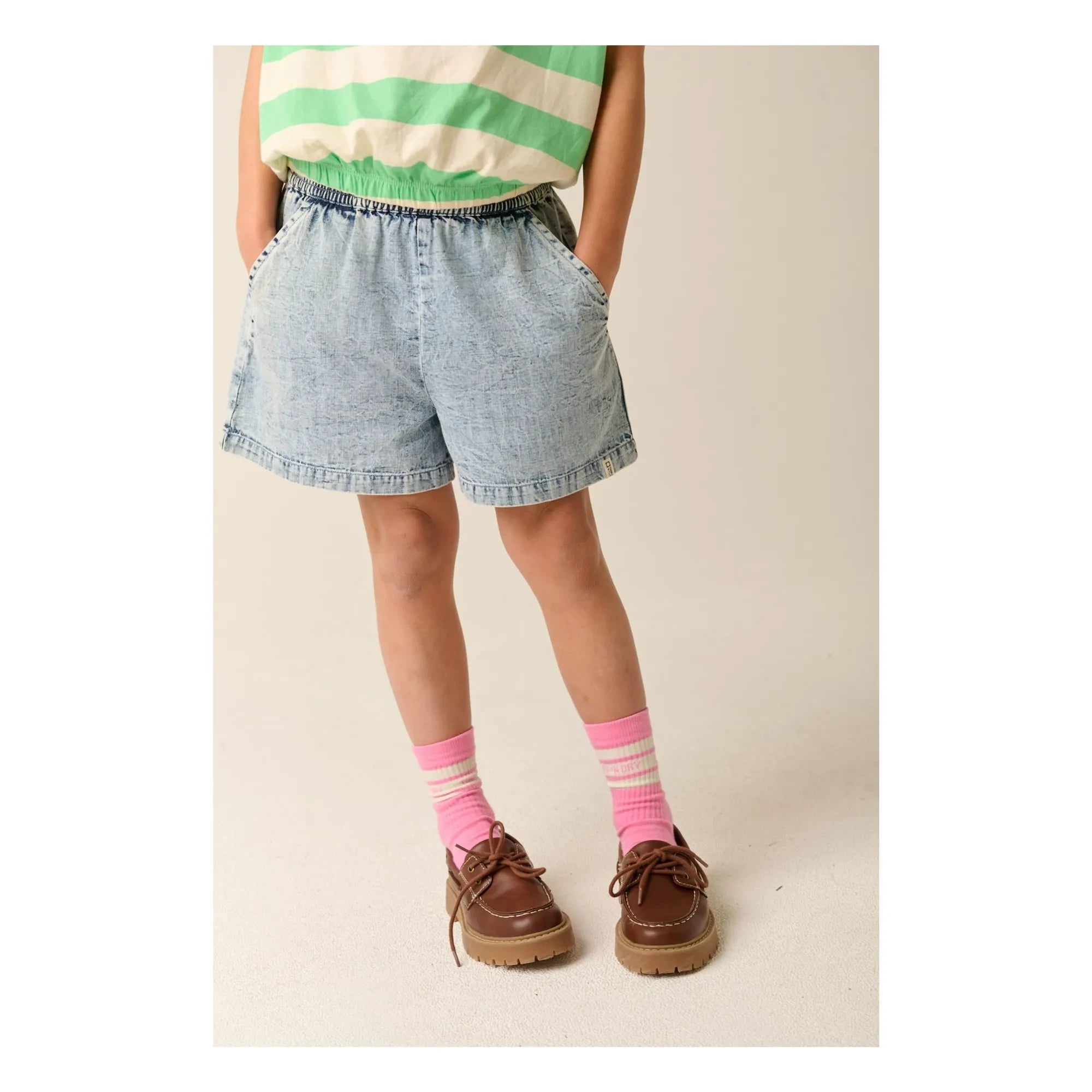 Tumble N'Dry - Sabara Denim Shorts | Washed Blue