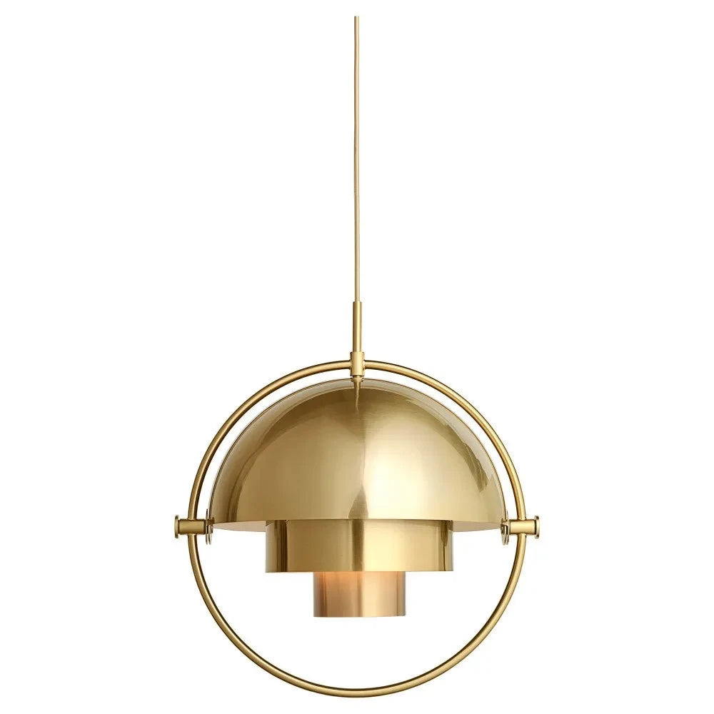 Gubi - Multi-Lite Tavan Lambası, Louis Weisdorf, 1972 | Pirinç