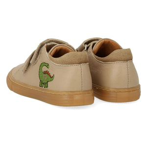 Angulus - Dinosaur Çift Çizimli Sneakers | Kum