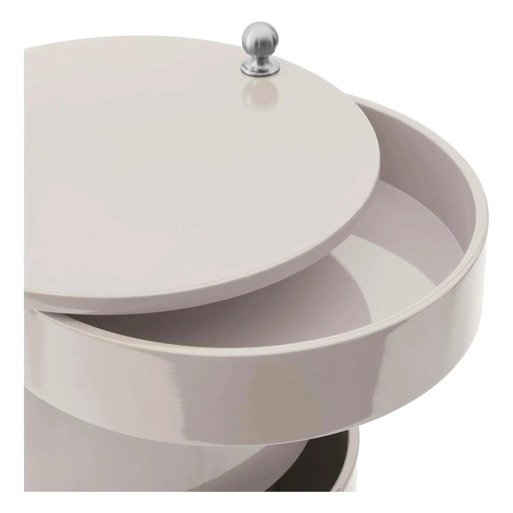 Verpan - Barboy mobile storage unit - Glossy Series | Cream
