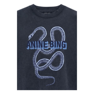Anine Bing - Harvey Snake sweatshirt | Siyah