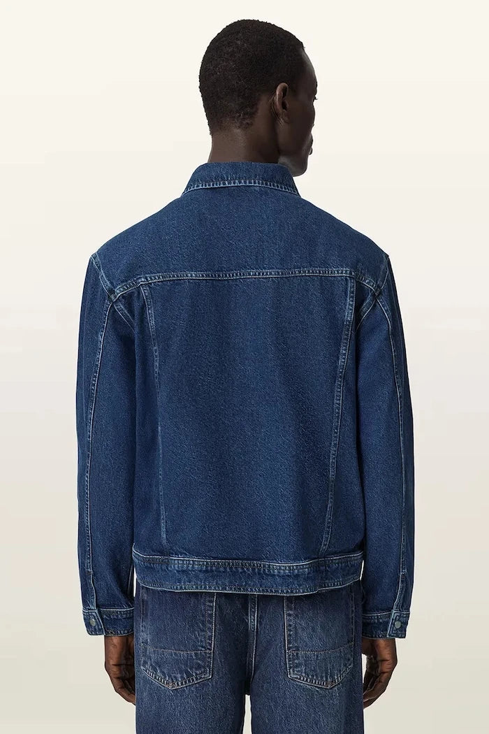 AllSaints erkek denim ceket CAST
