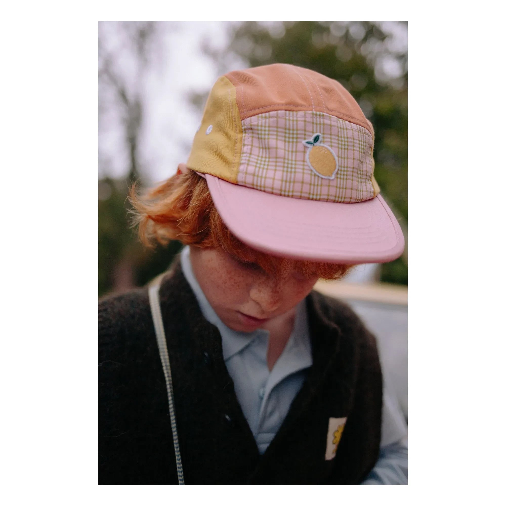 Sticky Lemon - Lemon hat | Light Pink