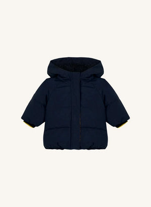 Bonton - Cappotto per neonato Parker | Blu navy