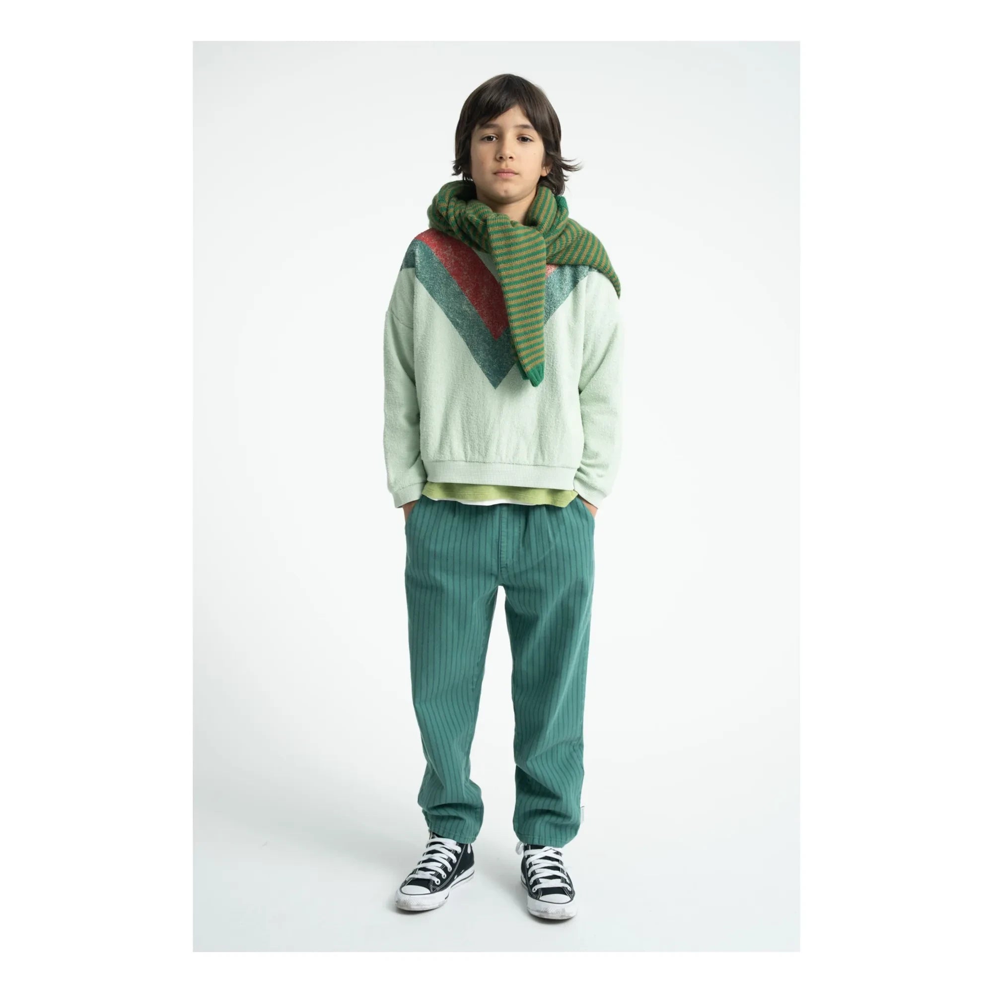 Piupiuchick - Organik Pamuk Terry Sweatshirt | Yeşil