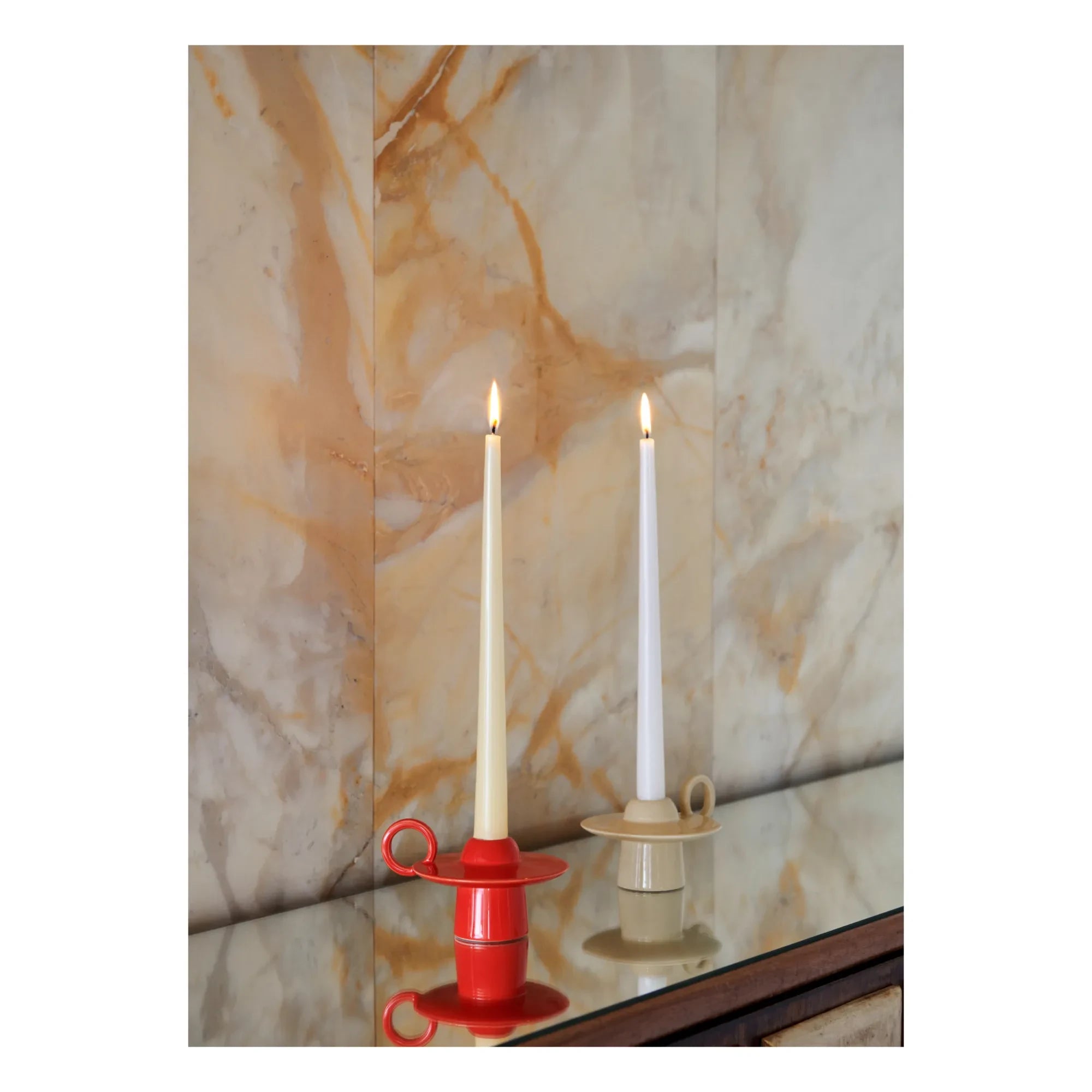 & Tradition - Momento Candle Holder - Jaime Hayon | Ivory