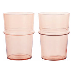 Ferm Living - Paint Glasses - Set of 2 | Framboise