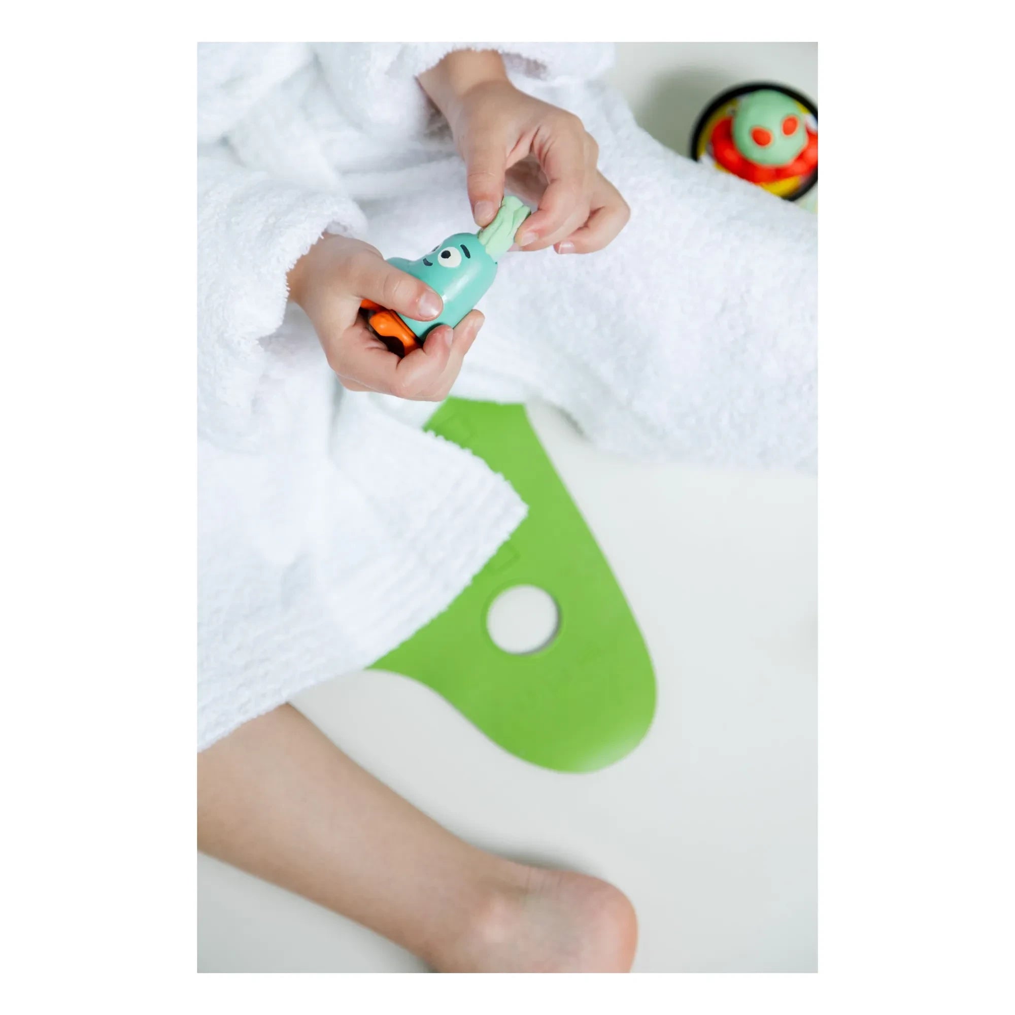 Nailmatic Kids - Duo of Pataploof Yıkanabilir Modelleme Kili ve Kalıp | Yeşil